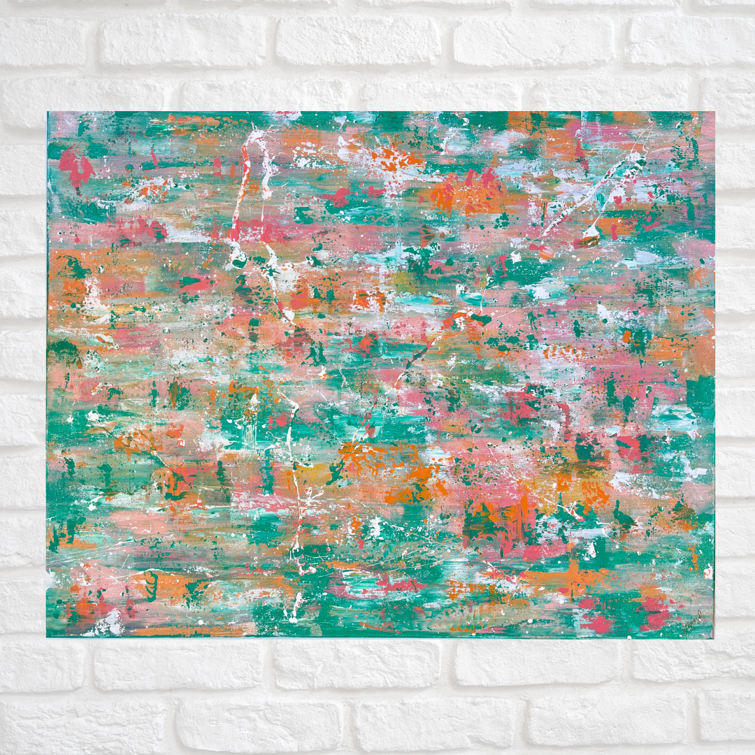 Spring Forward | 24"x30" Original Abstract