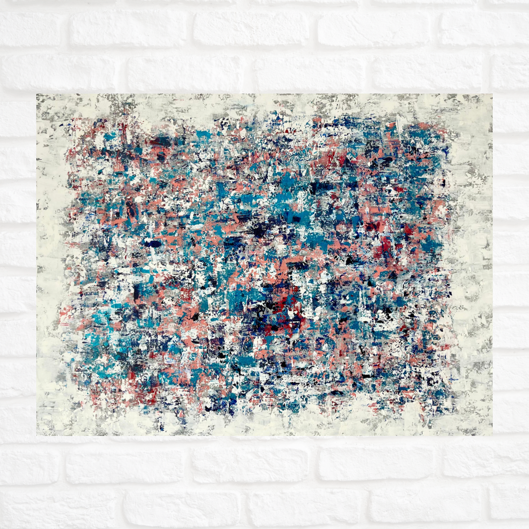 Guard Your Heart | 36"x48" Original Abstract