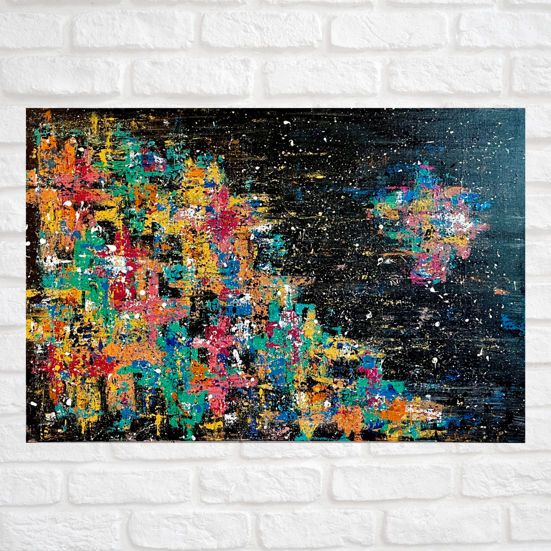 Under Lucky Stars | 24"x36" Original Abstract