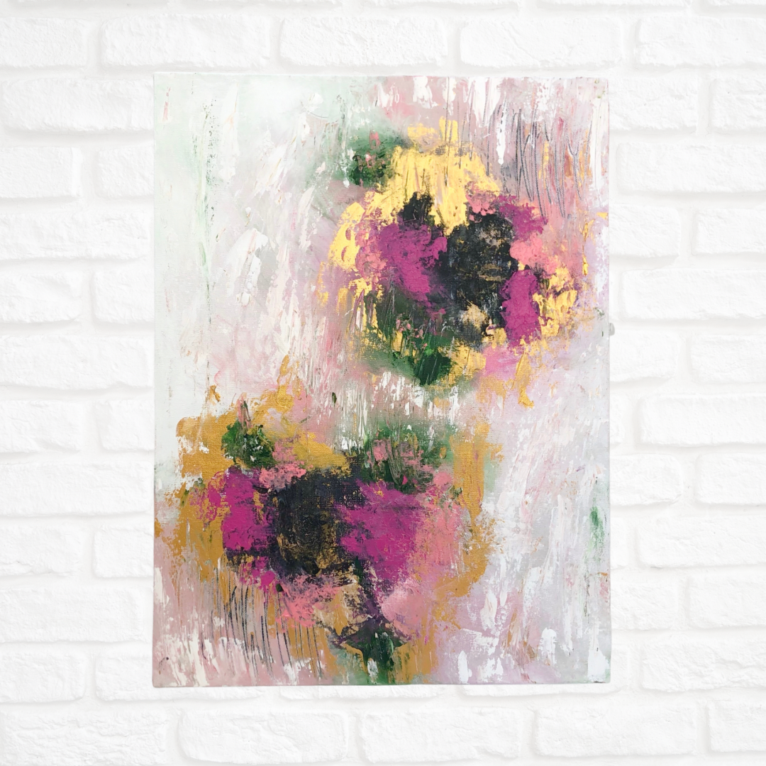 Come Together | 18"x24" Original Abstract