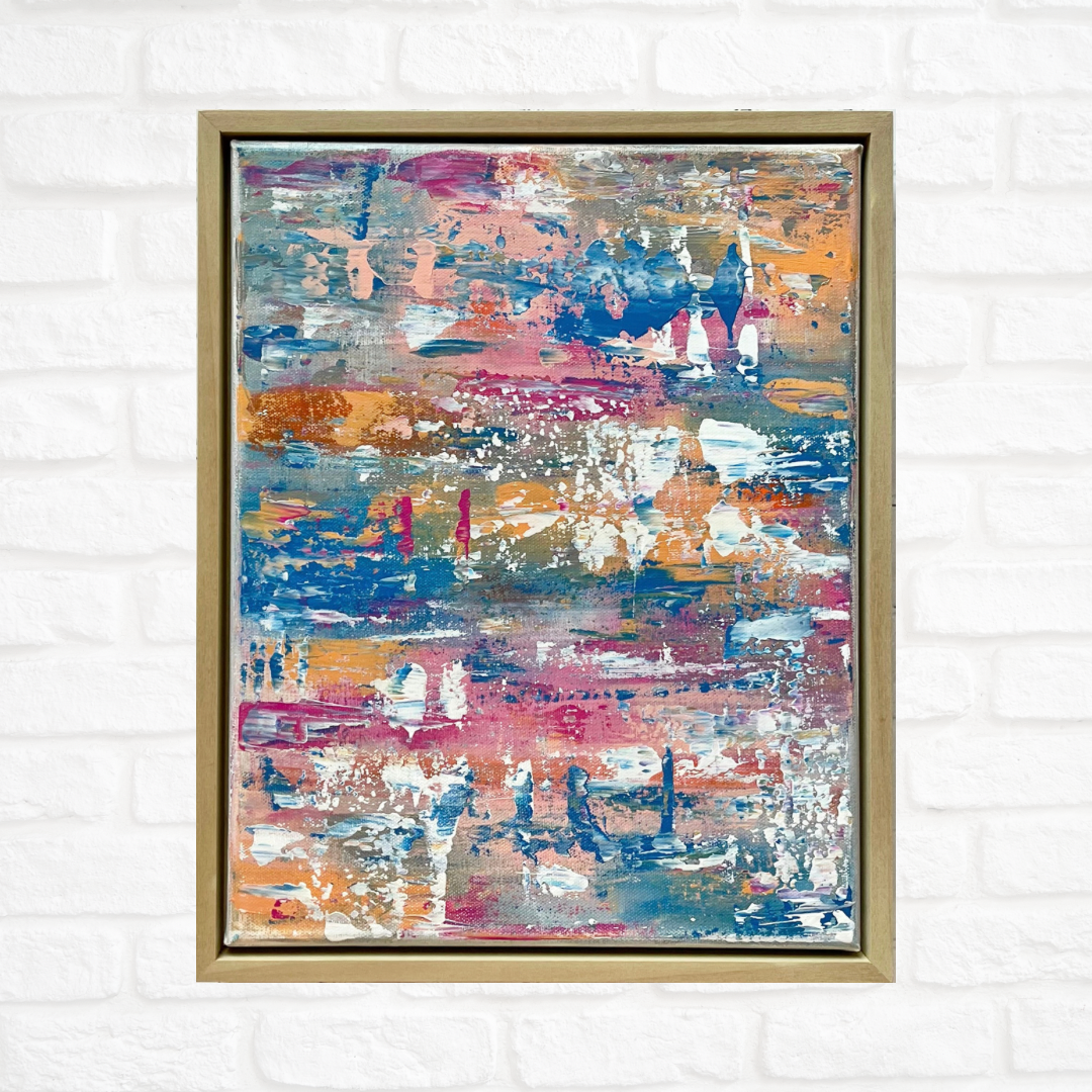 Lift Up My Soul | 11"x14" Framed Original on Canvas