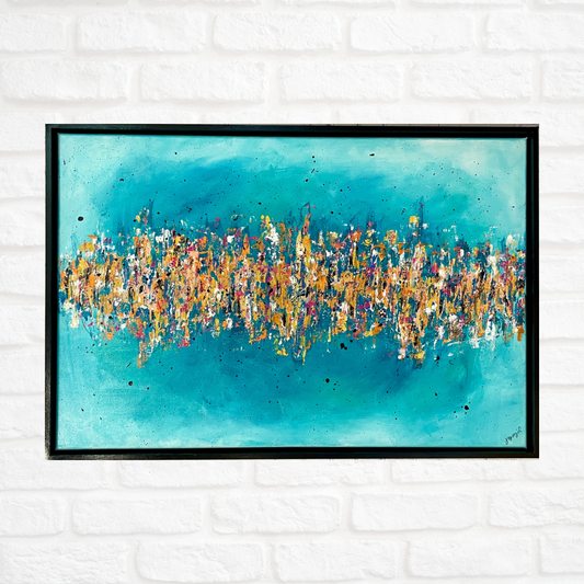 Finding Your Way | 24"x36" Framed Original Abstract