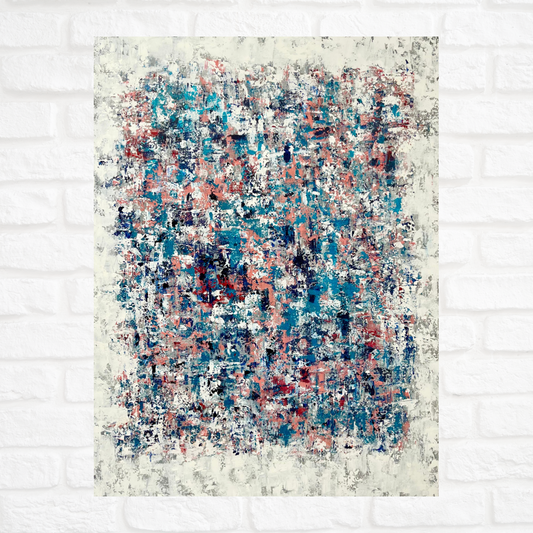Guard Your Heart | 36"x48" Original Abstract