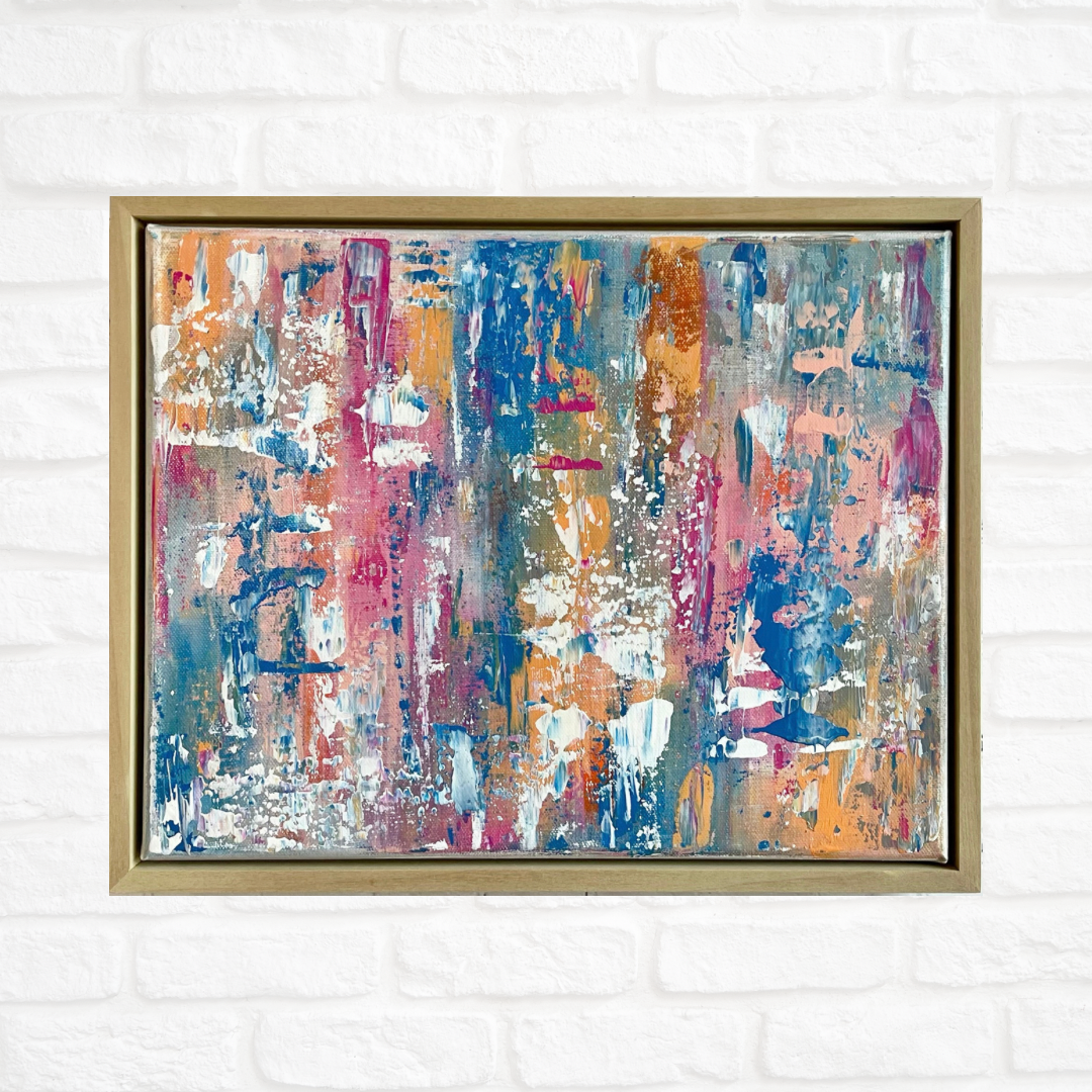 Lift Up My Soul | 11"x14" Framed Original on Canvas