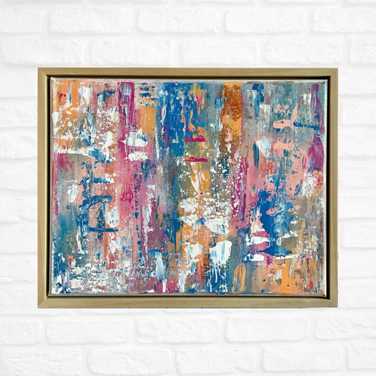 Lift Up My Soul | 11"x14" Framed Original on Canvas