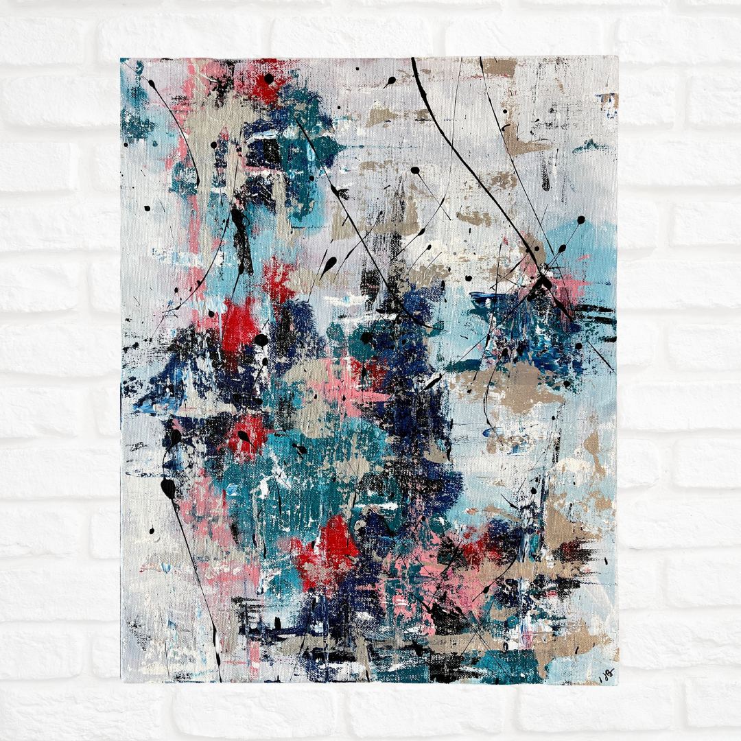 Something Out of Nothing | 16"x20" Original Abstract