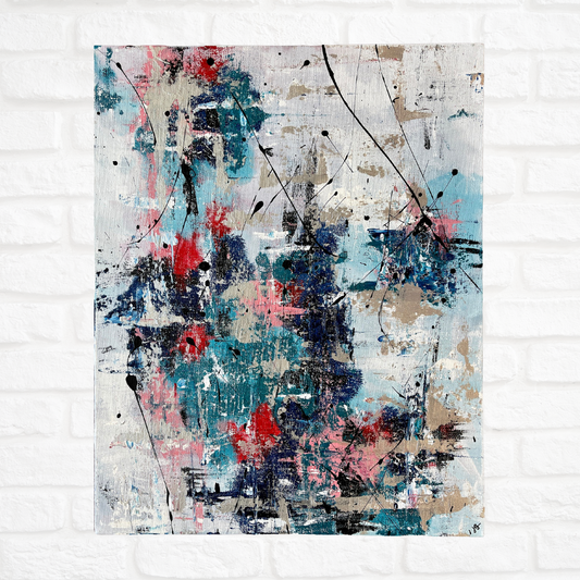 Something Out of Nothing | 16"x20" Original Abstract