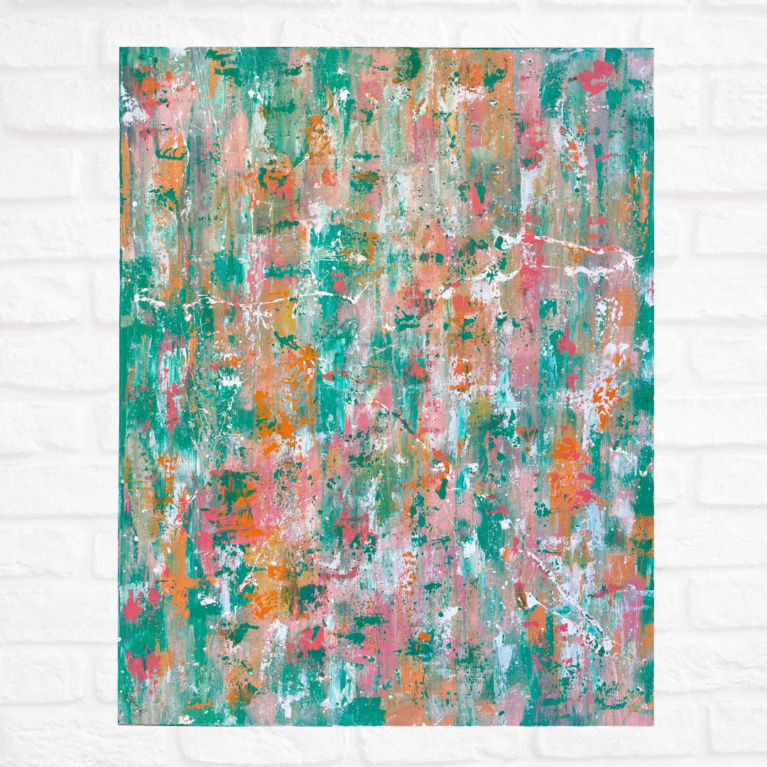 Spring Forward | 24"x30" Original Abstract
