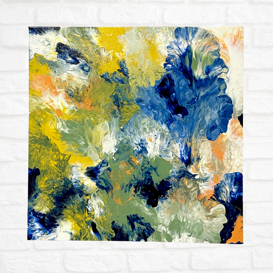 Jesus Take the Wheel | 24"x24" Original Abstract