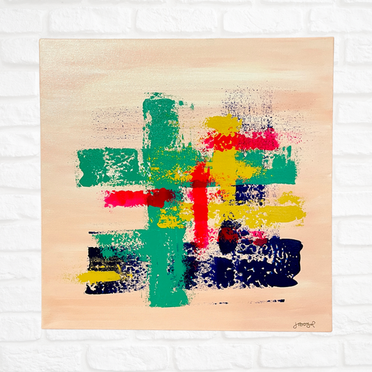 Redeemer | 20"x20" Original Abstract