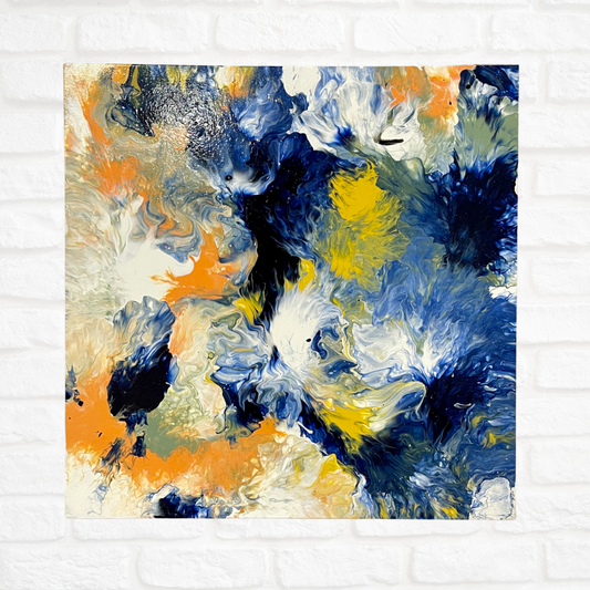 A Whole Lot of Jesus | 24"x24" Original Abstract