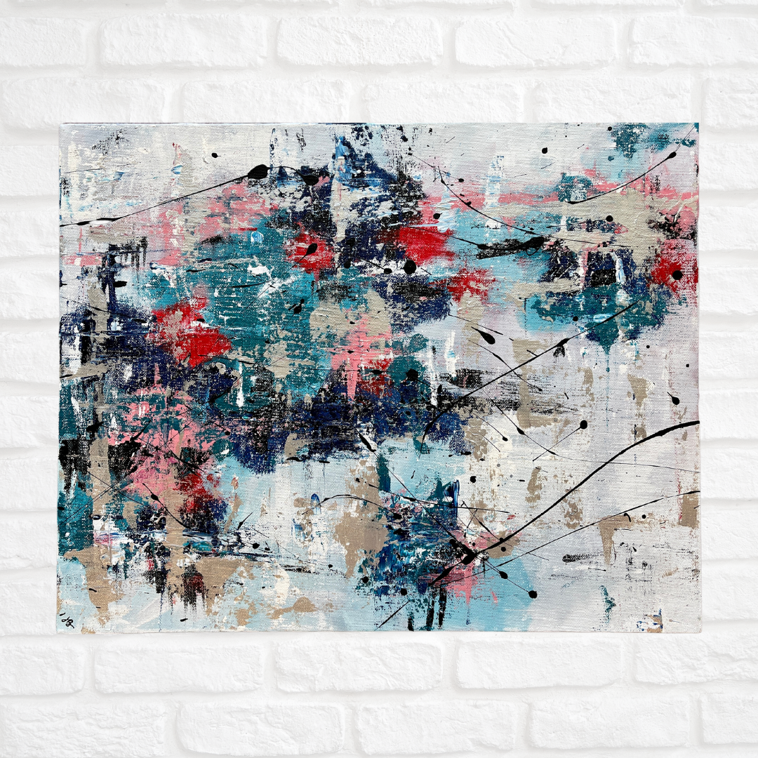 Something Out of Nothing | 16"x20" Original Abstract