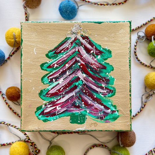 Catherine | 6”x6” Festive Tree