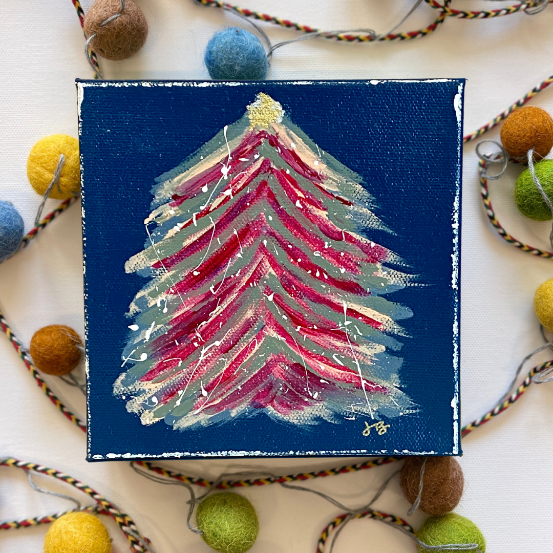 Nora | 6”x6” Festive Tree
