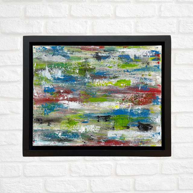 Hammer Down_2 | 11"x14" Framed Original Abstract