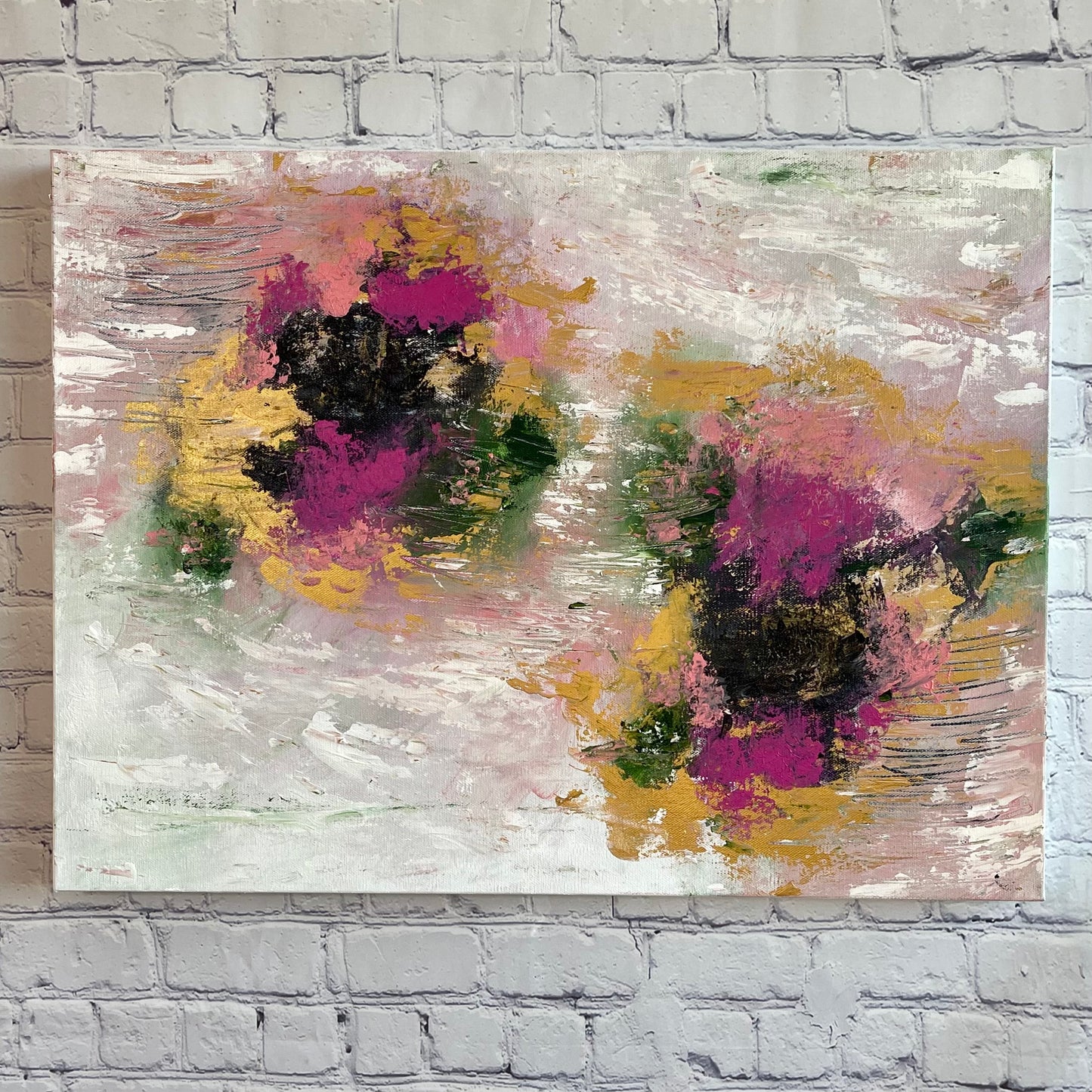 Come Together | 18"x24" Original Abstract