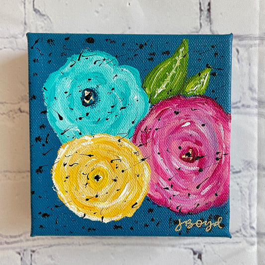 A New Day | 5"x5" Original Abstract