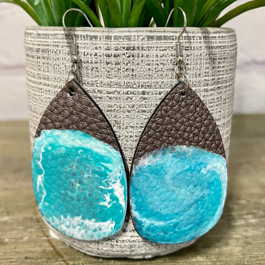 3" Teardrop Earrings "Ann"