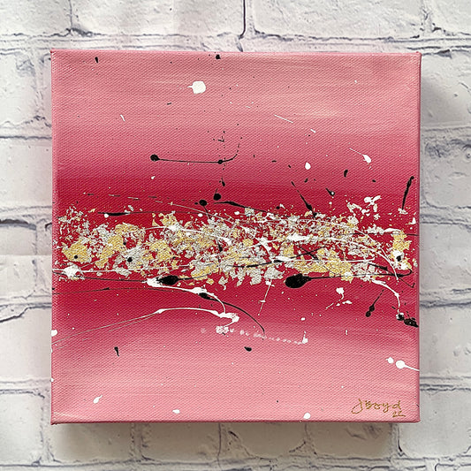 Rise | 8"x8" Original Abstract