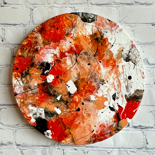 Have Faith | 12" Round Original Abstract