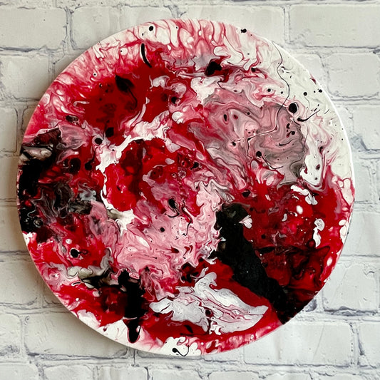 The Good Life | 12" Round Original Abstract