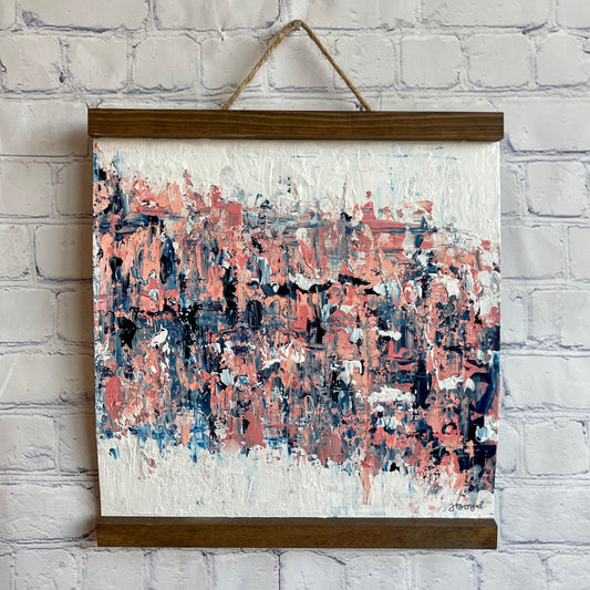 Forever Young | 12"x12" Original Abstract Scroll