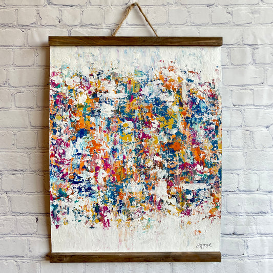You're the Reason | 16"x20" Original Abstract Scroll