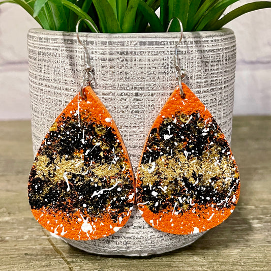 3" Teardrop Earrings "Jessica"