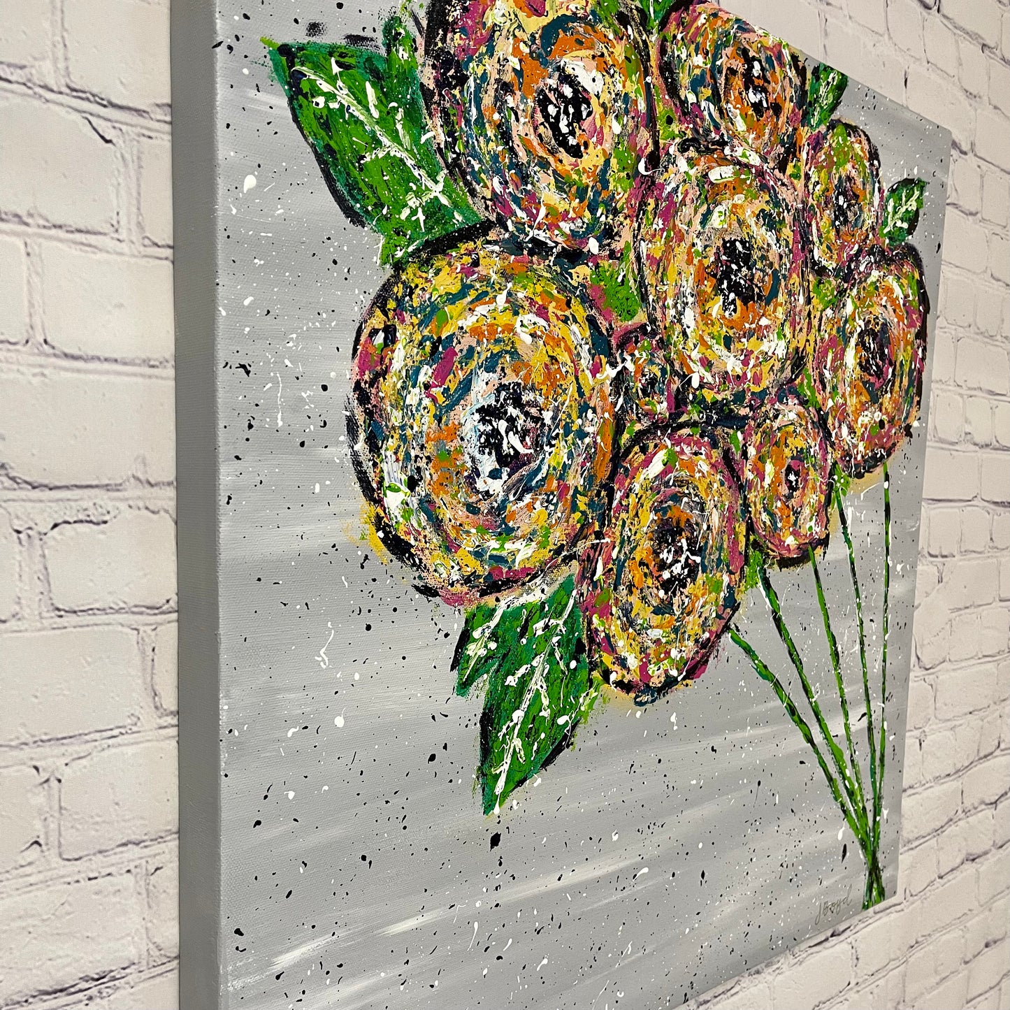 Just Believe | 24"x24" Original Abstract