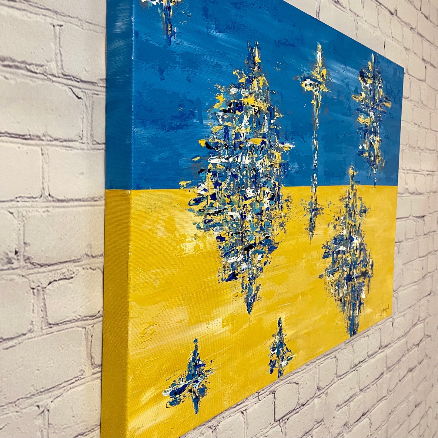 Stand Inspired | 18"x24" Original Abstract