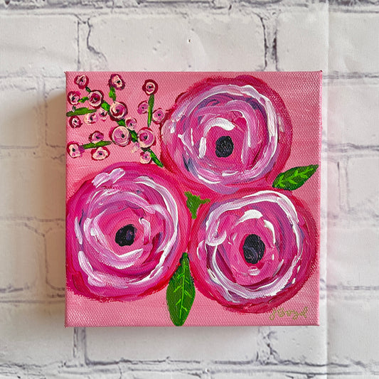 Heaven Sent | 6"x6" Original Abstract