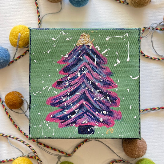 Lewis | 5”x5” Festive Tree
