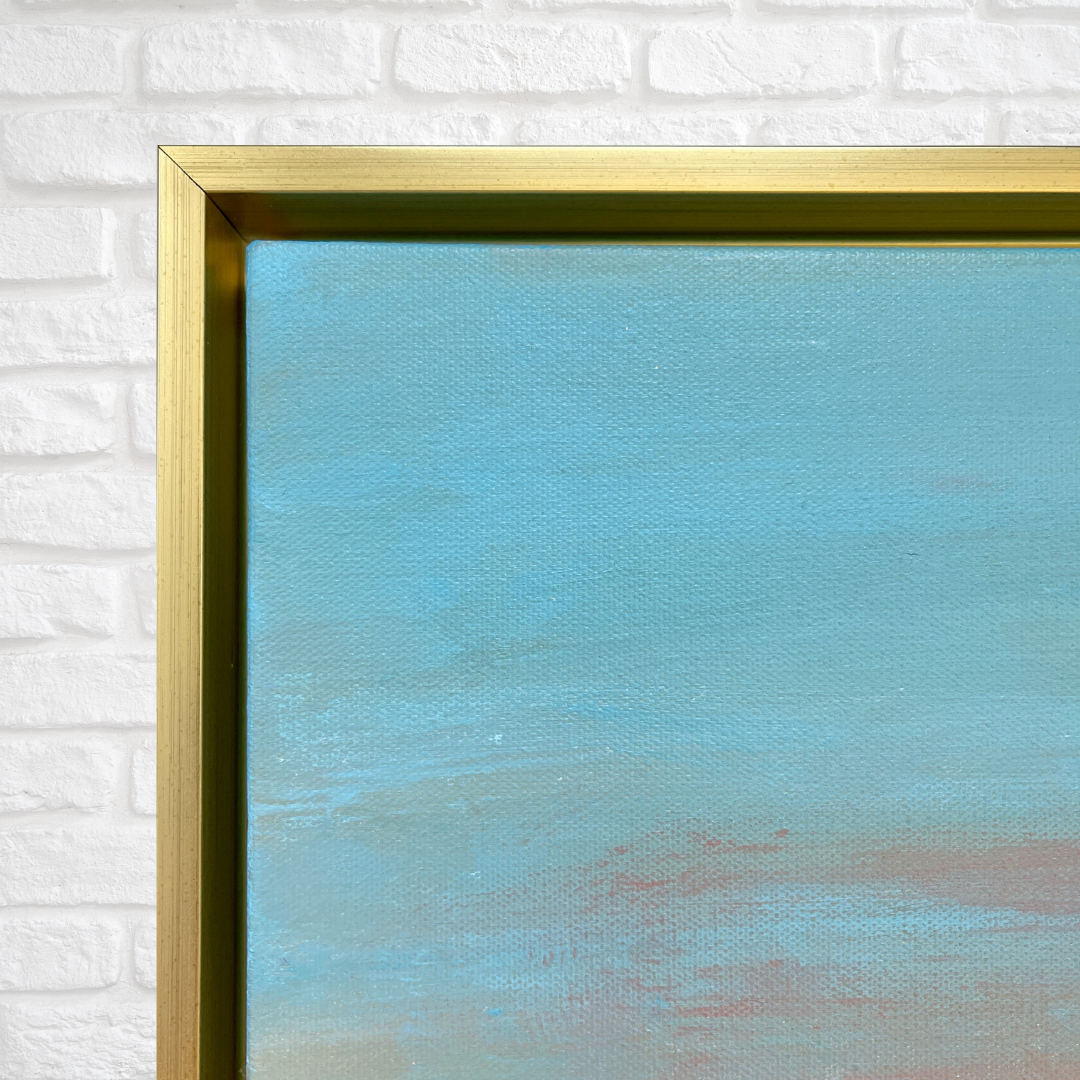 Leave a Message | 24"x36" Framed Original Abstract