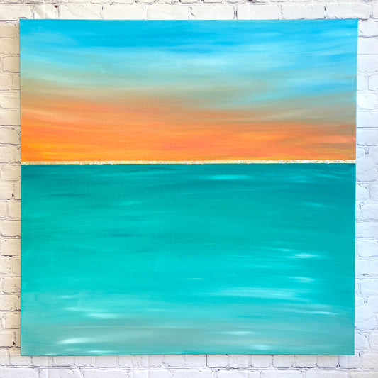 Out of Office | 36"x36" Original Abstract