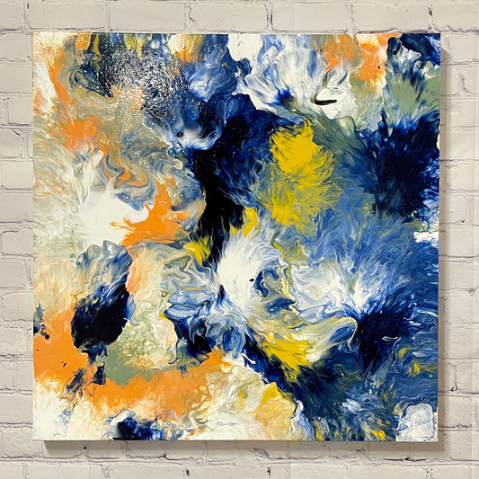 A Whole Lot of Jesus | 24"x24" Original Abstract