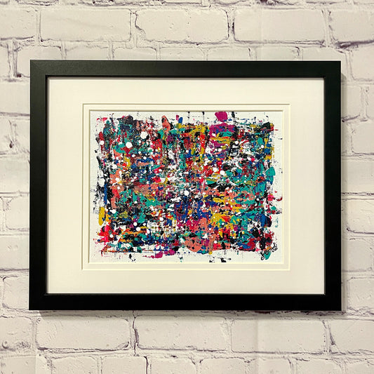 Feisty | Framed Original on Canvas
