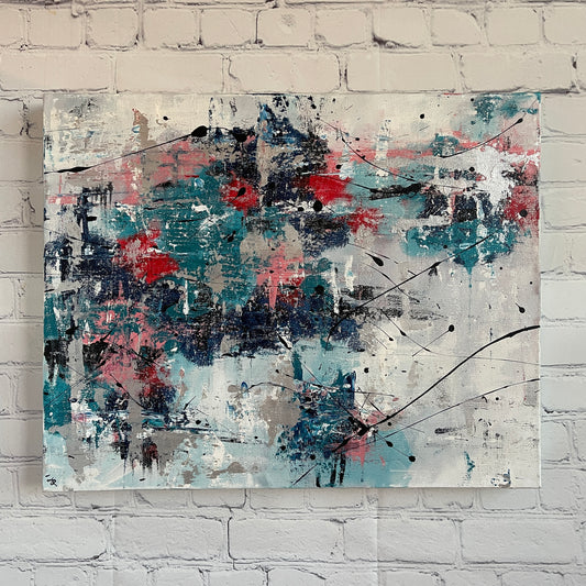 Something Out of Nothing | 16"x20" Original Abstract