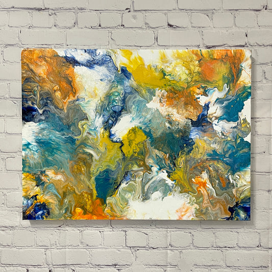 Force of Nature | 18"x24" Original Abstract